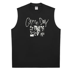Hot Stone Club Hot Stone Rock T-shirt Men's and Women's American Street PUNK Punk Green Day Green Day (3)