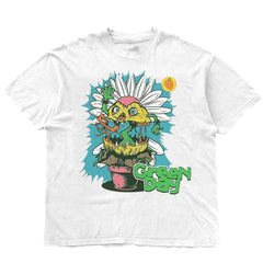 Green Day Band Illustration Fun Music Album American Retro Punk Loose Men's and Women's Direct Spray T-shirt (5)