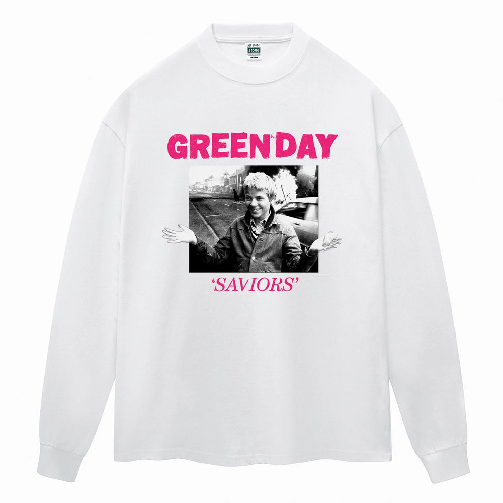 HotStone Club HotStone Rock T-shirt Trendy Brand Anti War Boys PUNK Punk Green Day Green Day (8)