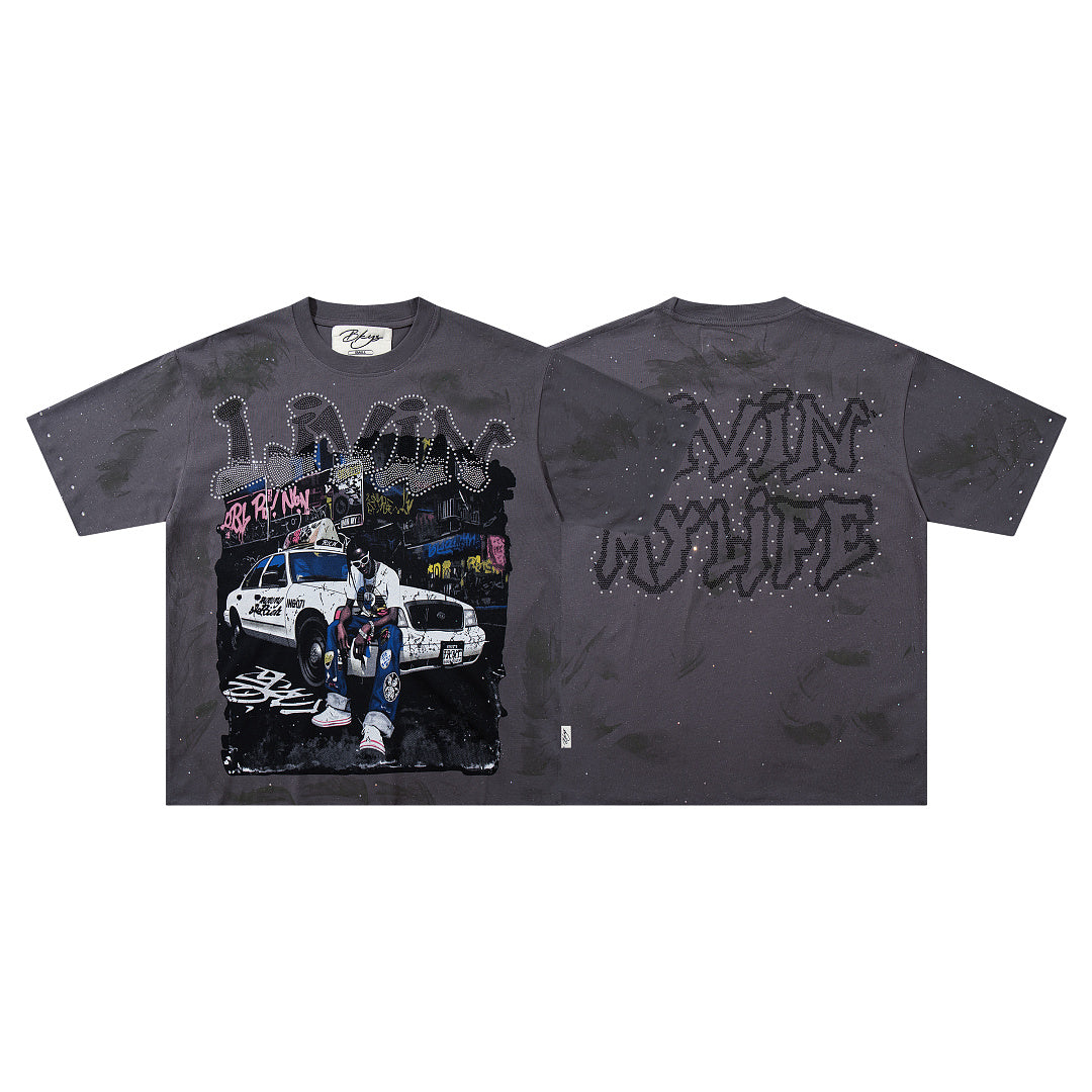 BKYS Vintage Washed Graphic Tee