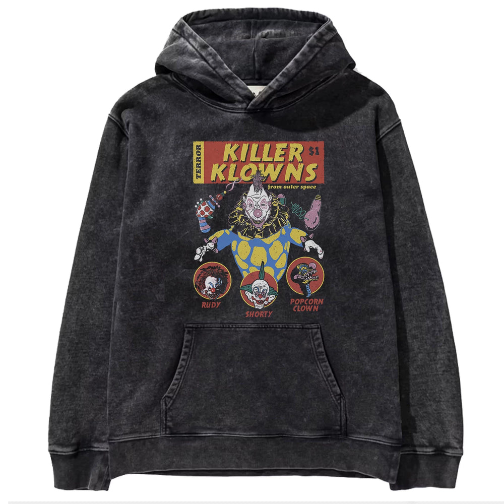 2025 autumn/winter new Green Day rock washed retro loose American men's hooded sweatshirt (4)