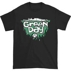 Green Day Band Illustration Fun Music Album American Retro Punk Loose Men's and Women's Direct Spray T-shirt (6)