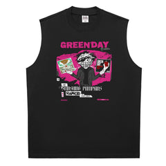 Hot Stone Club Hot Stone Rock T-shirt Trendy Brand Men's and Women's PUNK Punk Green Day Green Day (3)