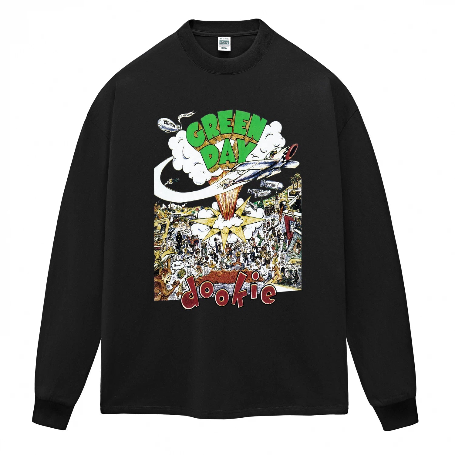 HotStone Club HotStone Rock T-shirt Dookie Album Men and Women PUNK Punk Green Day Green Day (4)
