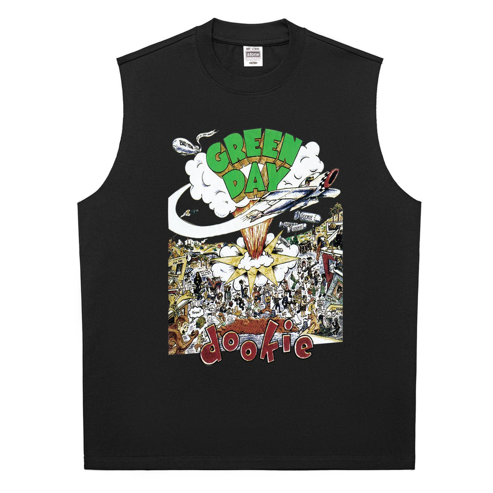 HotStone Club HotStone Rock T-shirt Dookie Album Men and Women PUNK Punk Green Day Green Day (3)