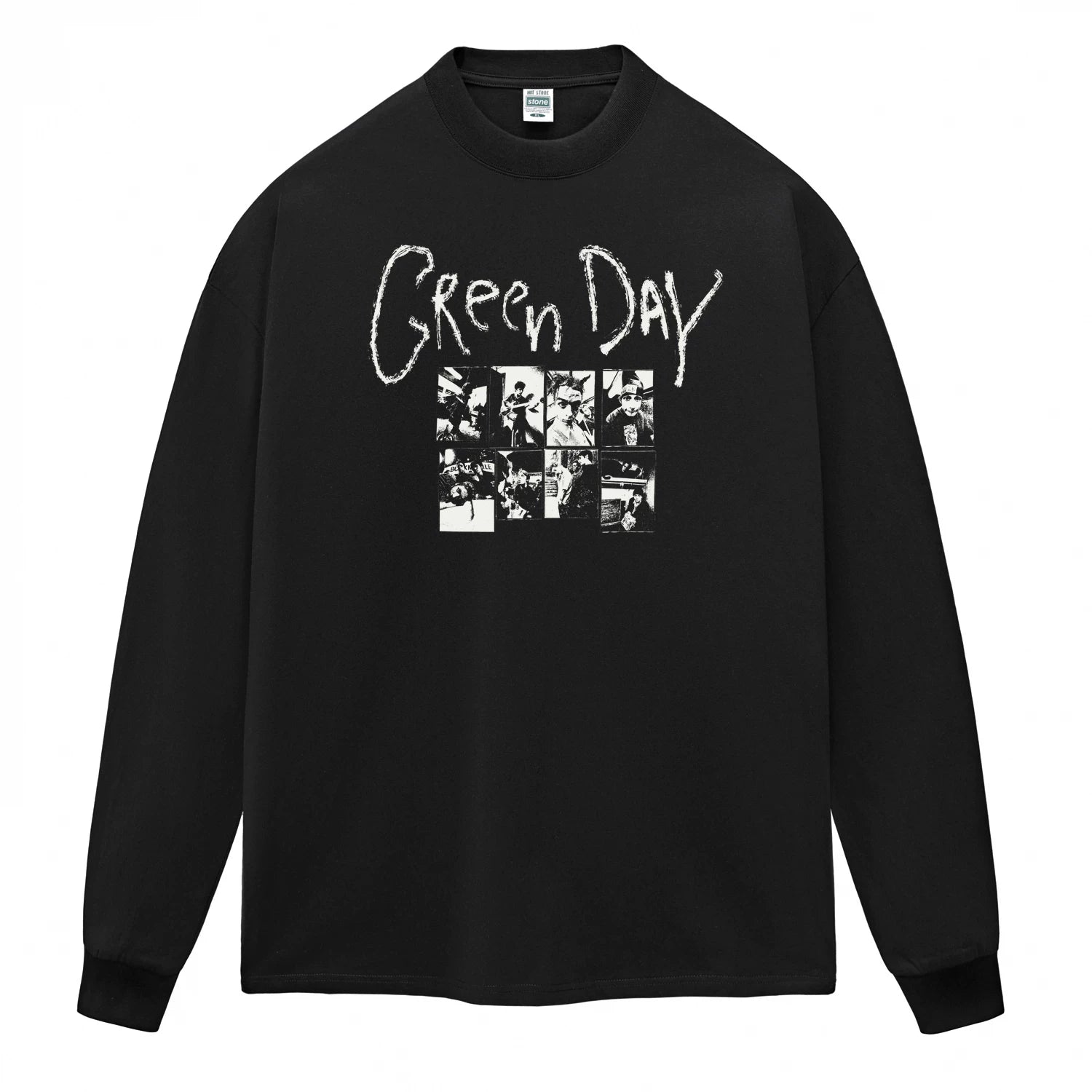 Hot Stone Club Hot Stone Rock T-shirt Men's and Women's American Street PUNK Punk Green Day Green Day (4)
