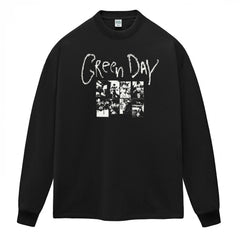 Hot Stone Club Hot Stone Rock T-shirt Men's and Women's American Street PUNK Punk Green Day Green Day (4)
