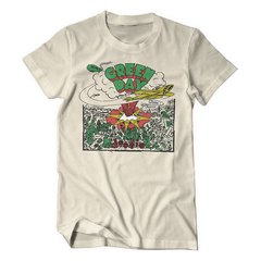 Green Day American punk rock loose textured short sleeved men's pure cotton direct spray short sleeved T-shirt (5)
