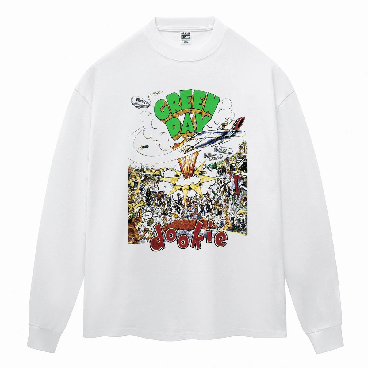 HotStone Club HotStone Rock T-shirt Dookie Album Men and Women PUNK Punk Green Day Green Day (8)