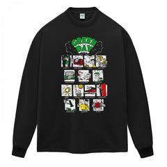 HotStone Club HotStone Graffiti Punk Green Day Band Green Day Rock T-shirt for Men and Women PUNK (4)