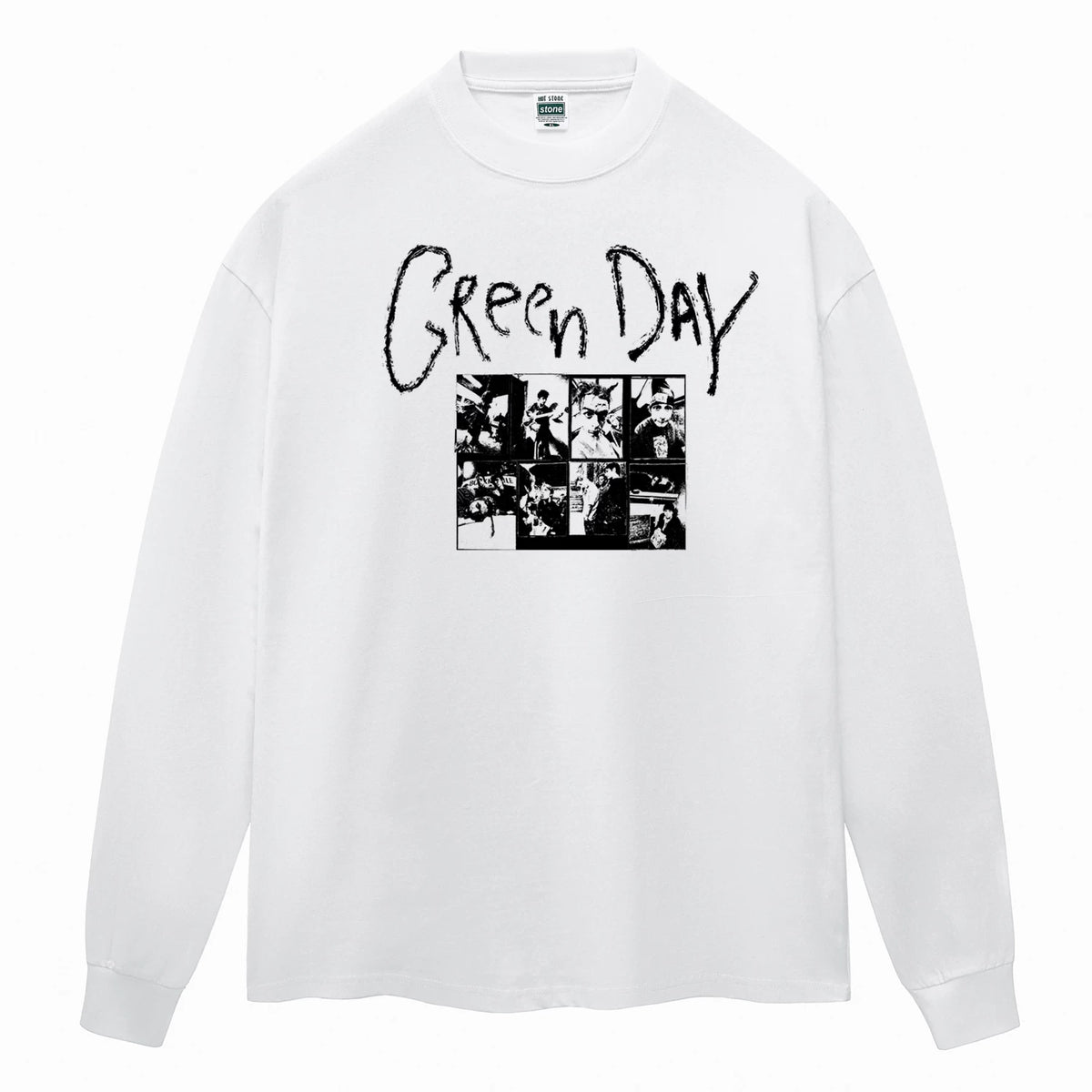 Hot Stone Club Hot Stone Rock T-shirt Men's and Women's American Street PUNK Punk Green Day Green Day (8)