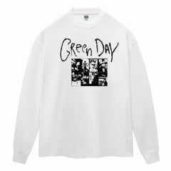 Hot Stone Club Hot Stone Rock T-shirt Men's and Women's American Street PUNK Punk Green Day Green Day (8)