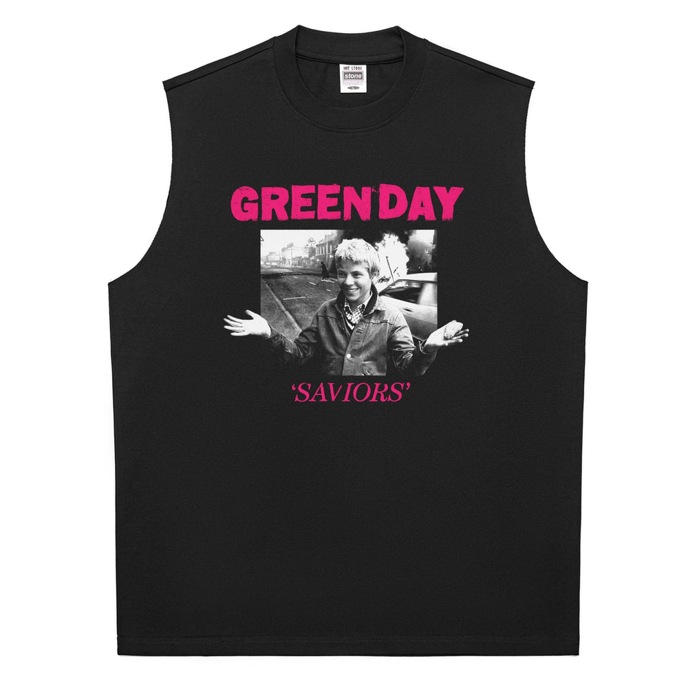 HotStone Club HotStone Rock T-shirt Trendy Brand Anti War Boys PUNK Punk Green Day Green Day (3)