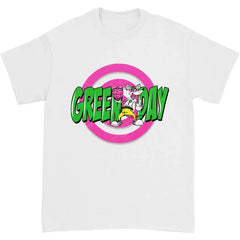 Green Day Rock Punk American Street Oversized Cotton Spray Short Sleeve Men's and Women's T-shirts (1)